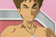 Brock got buff later in the series (Image via OLM, Inc)